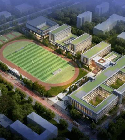 新城区新元大道中学铝合金门窗工程